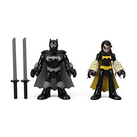 Fisher-price Imaginext Dc Super Friends, Pipistrello Nero E Batman Ninja - Foto 2