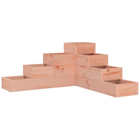 Fioriera Giardino 4 Ripiani 80,5x79x36cm Legno Massello Douglas - Foto 1