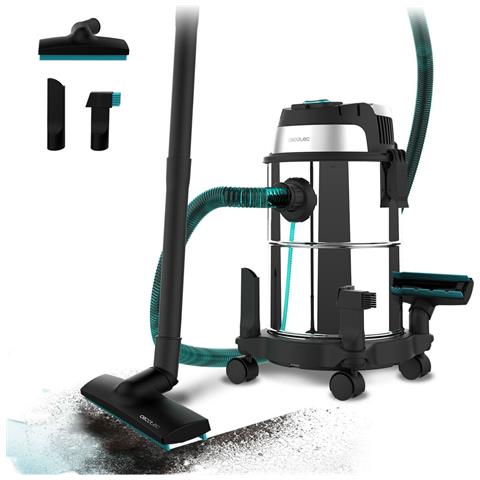 Aspirapolvere Con Sacchetto Cecotec Wet&dry 8113 Grigio - Foto 1