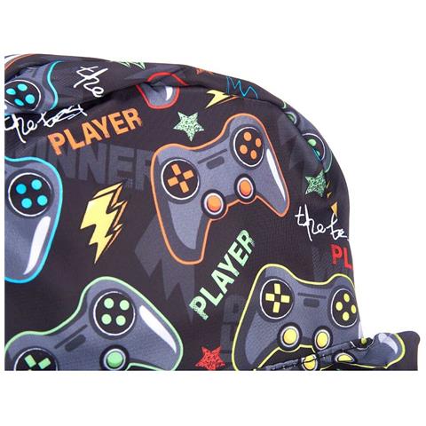 Zaino Scuola Games Multicolore 28 X 12 X 22 Cm (12 Unità) - Foto 2