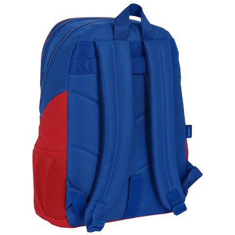 Zaino Scuola Azzurro Rosso Granato 32 X 44 X 16 Cm - Foto 2