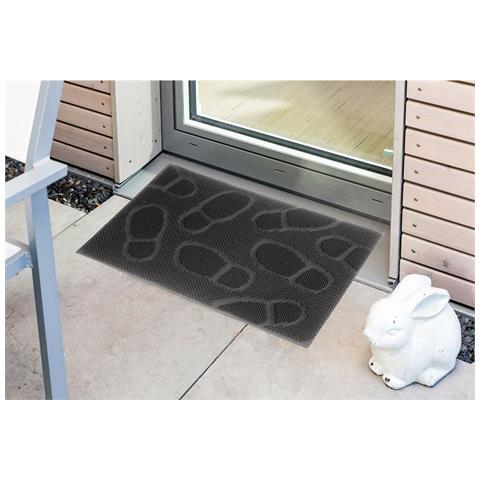 Zerbino Pin Mat Nero Caucciù 60 X 40 Cm - Foto 2