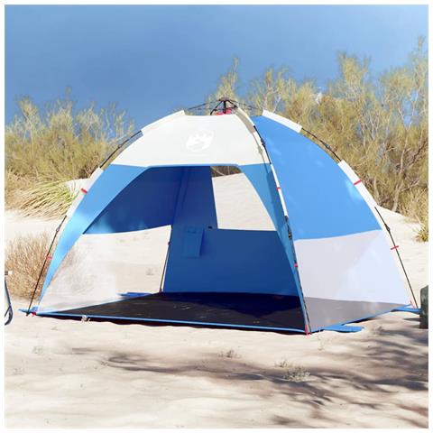 Tenda da Spiaggia 2Persone Azzurro Rilascio Rapido Impermeabile - Foto 1