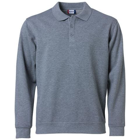 Basic Polo Sweater Grigio Melan L - Foto 1