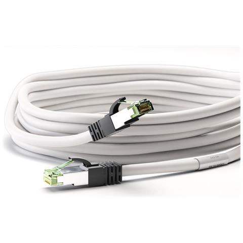 55123 cavo di rete Bianco 0,5 m Cat8.1 S /FTP (S-STP) - Foto 2