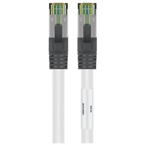 55123 cavo di rete Bianco 0,5 m Cat8.1 S /FTP (S-STP) - Foto 6