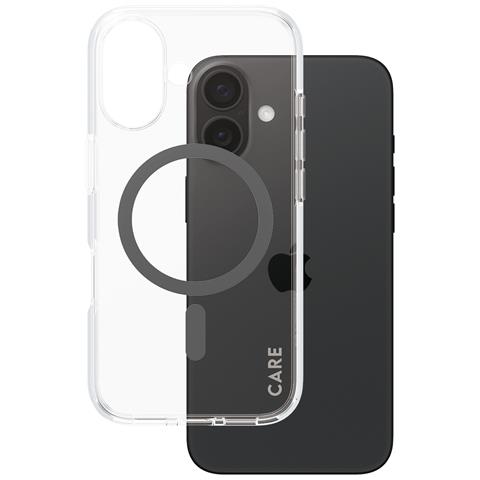 CARE by PG BLK MagSafe iPhone16 6.1 custodia per cellulare Cover Trasparente - Foto 1