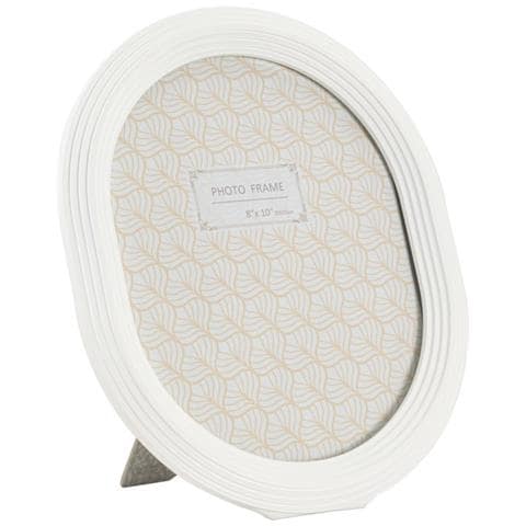 Portafoto Olistic 53 - Bianco - Poliresina - 25x2x30 Cm - Foto 1