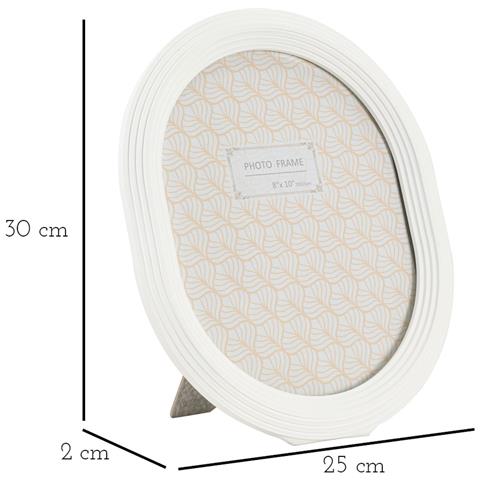 Portafoto Olistic 53 - Bianco - Poliresina - 25x2x30 Cm - Foto 6