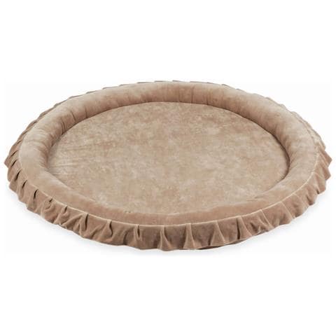 Speelkleed Speelnest 120cm Voor Kinderen, Fluweelzacht Donkerbeige - Foto 1