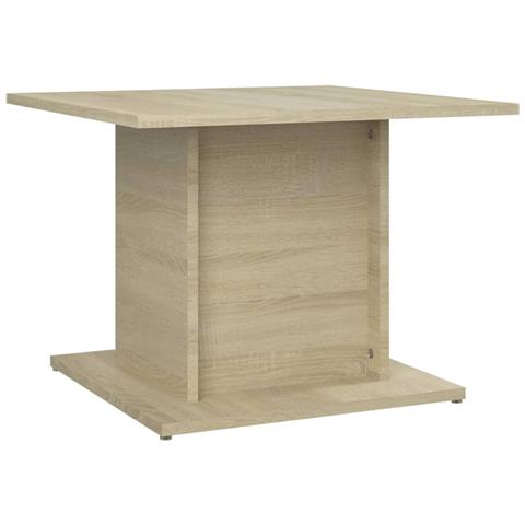 Lusso Casadino -  Tavolino Da Salotto Rovere Sonoma 55,5x55,5x40 Cm In Truciolato - Foto 1
