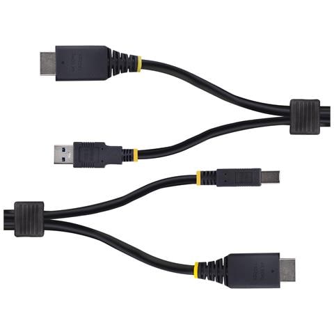 Cavo KVM HDMI e USB 5Gbps da 1,8m, Cavo Combinato HDMI 2.0 4K 60Hz e USB-A 3.0 per Switch KVM - Foto 5
