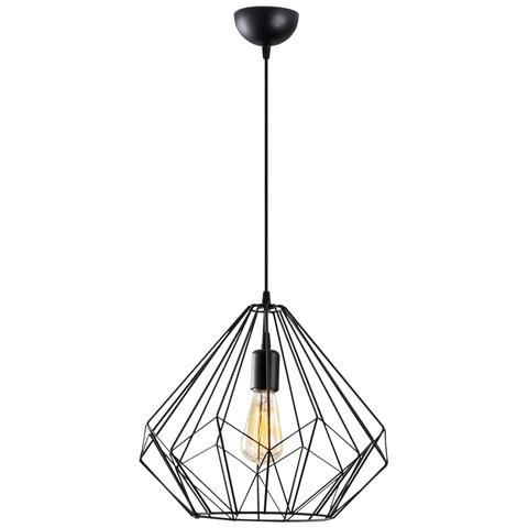 Sasha Sospensione A Filo In Ferro Nero - Foto 1