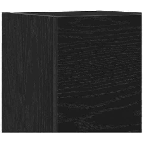 Mobile TV da muro  in Nero Rovere 30,5x30x30 cm - Foto 9