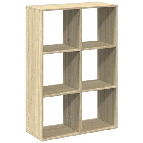 Libreria Divisorio Rovere Sonoma 69,5x29x103,5 cm in Truciolato - Foto 1