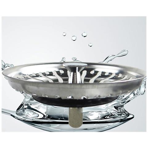 Filtro Per Lavello Da Cucina In Acciaio Inossidabile Da 84 Mm - Accessorio Perfetto Per Il Lavello - Foto 6