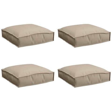 Cuscino per seduta pallet 4 pcs Talpa 40 x 40 x 8 cm - Foto 1