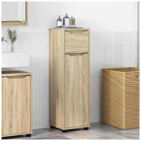 Mobile da Bagno con cassetto Rovere Sonoma 30,5 x 30 x 101 cm - Foto 2