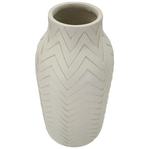 Vaso Winter Alto In Magnesio Color Crema - Foto 2