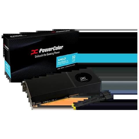 Radeon AI PRO R9700 AMD 32 GB GDDR6 - Foto 1