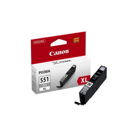 CLI-551 XL GY Cartuccia Ink Originale Grigio per Canon MG6350 Capacità 3350 Pagine - Foto 2