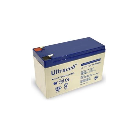 IBT-PS-UL712 - Batteria Ricaricabile 12V 7Ah Ultracell UL7-12 (Faston 187 - 4.8 mm)  - Foto 3