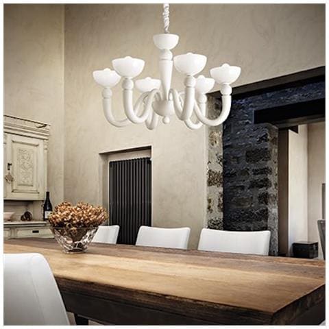 Lampada a sospensione BON BON SP6 BIANCO - Foto 2