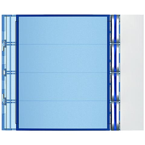 Frontale 4 Pulsanti Su Colonna Singola Finitura Allwhite - Foto 1