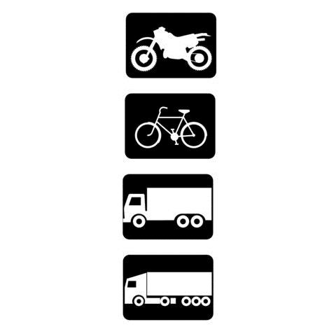 Nastro Riflettente Rosso 1m X 5cm - Foto 2