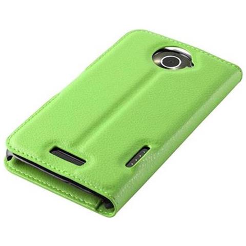 Custodia Compatibile Con Htc One X / X+ In Verde Menta - Coperchio Protettiva Con Chiusura Magnetica, Funzione Stand E Tasca Per Le Carte - Foto 2