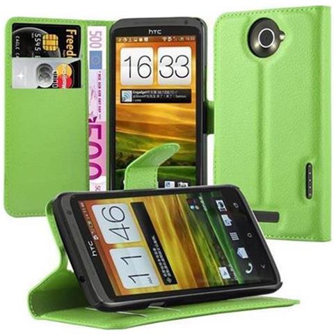 Custodia Compatibile Con Htc One X / X+ In Verde Menta - Coperchio Protettiva Con Chiusura Magnetica, Funzione Stand E Tasca Per Le Carte - Foto 1