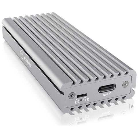 Ib-1817ma-c31 Contenitore Di Unità Di Archiviazione M. 2 Alloggiamento Ssd Argento - Foto 2