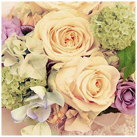 Tovaglioli Di Carta Monouso, Arabella, 20 Pezzi 3 Strati - 33 X 33 - Foto 1