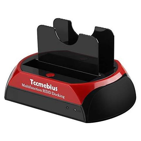 Docking Station Usb 2.0 A Sata Ide 2,5/3,5"" Hard Disk Hdd Ssd Dock Micro Sd Cf - Foto 1