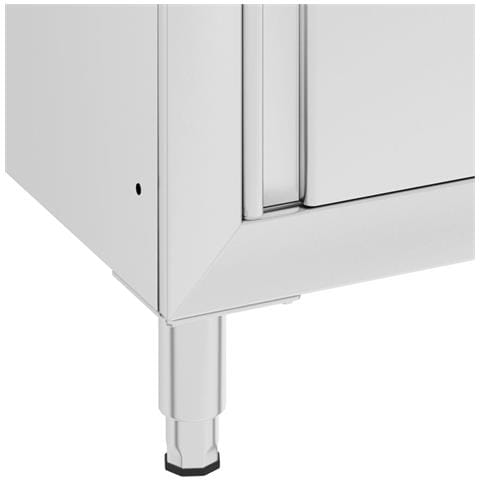 Mobiletto da Cucina con Lavandino in Acciaio Inox 60x60x96 cm - Foto 7