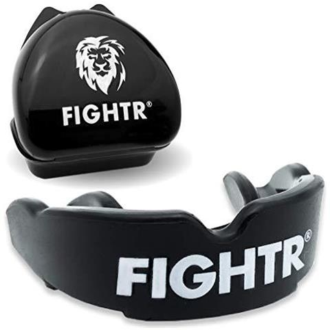 Protezione Di Bocca Schermo Della Gomma - Per Una Migliore Respirazione E Facilmente Regolabile Sport Paradenti Per La Boxe Mma Rugby Muay Thai Hockey E Arti Marziali Incl. Scatola Igienica - Foto 1
