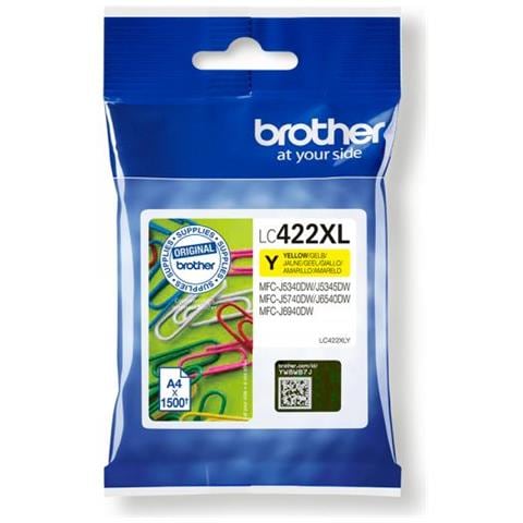 INK LC-422XLY giallo 1500PP XL MFC-J5340DW MFC-J5740DW MFC-J6540DW MFC-J6940DW - Foto 1