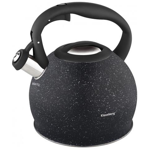 Bollitore Con Fischietto 3l Kb-7266 Marmo - Foto 1