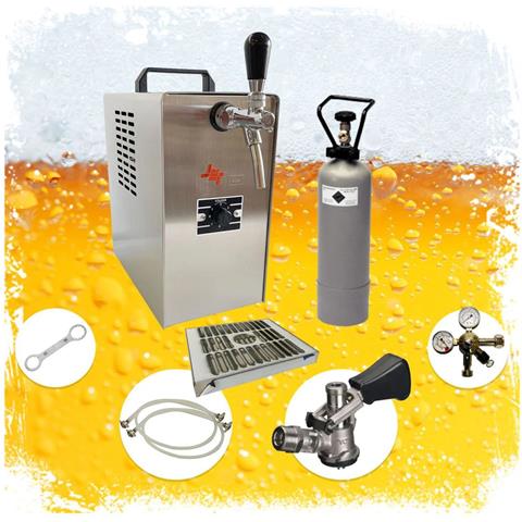 Set Completo Spillatore Birra Dispenser Birra Macchina Per Birra - Jet 30 1-linea 35 Litri /h Keg Type A - Foto 5