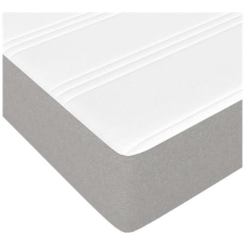 Materasso A Molle Insacchettate Grigio Chiaro 90x200x20 Cm - Foto 2