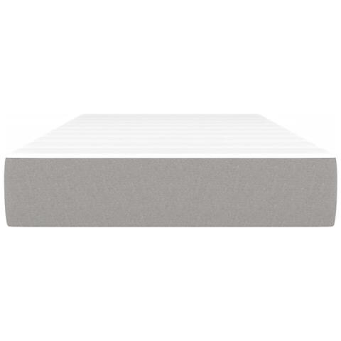 Materasso A Molle Insacchettate Grigio Chiaro 90x200x20 Cm - Foto 6
