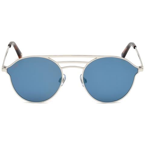 Occhiali Web Eyewear We0207-16x. Occhiali Da Sole, Colore Blu Argento Havana. Unisex. - In ordine - Foto 2
