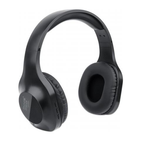 179812 cuffia e auricolare Con cavo e senza cavo A Padiglione Musica e Chiamate Micro-USB Bluetooth Nero - Foto 2
