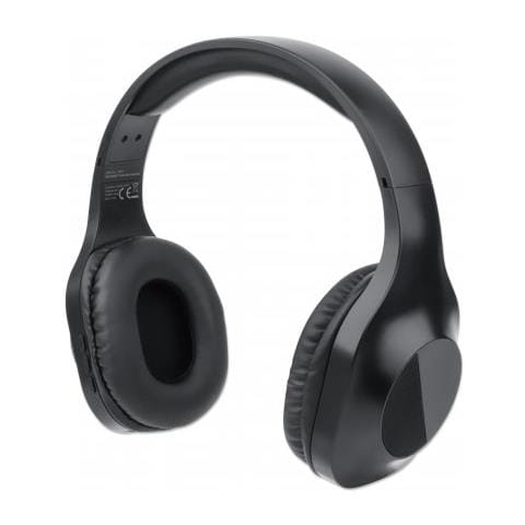 179812 cuffia e auricolare Con cavo e senza cavo A Padiglione Musica e Chiamate Micro-USB Bluetooth Nero - Foto 1