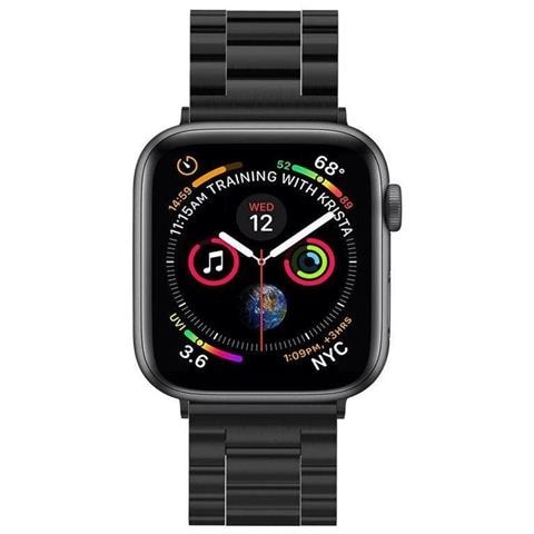 Modern Fit Band Per Apple Watch 4 / 5 / 6 / 7 / 8 / Se / Ultra (42 / 44 / 45 / 49 Mm) Nero - Foto 4
