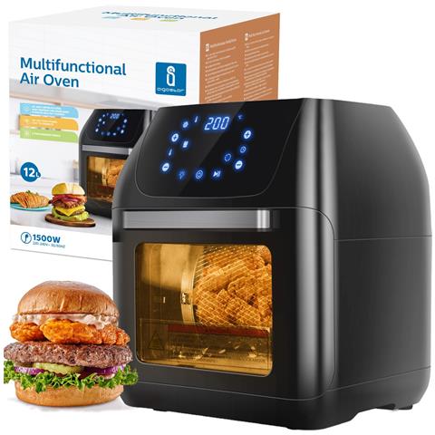 Virginia Friggitrice Ad Aria Smart 12 Litri 1700w 9 In 1 Touch Alexa Google - Foto 1