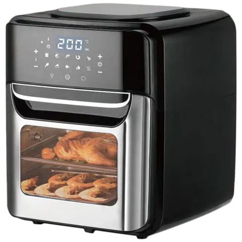 Virginia Friggitrice Ad Aria Smart 12 Litri 1700w 9 In 1 Touch Alexa Google - Foto 5