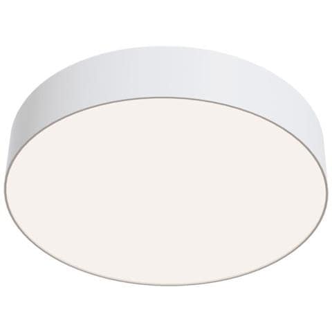 Plafoniera Moderna Zon Alluminio Bianco Led 35w - Foto 1
