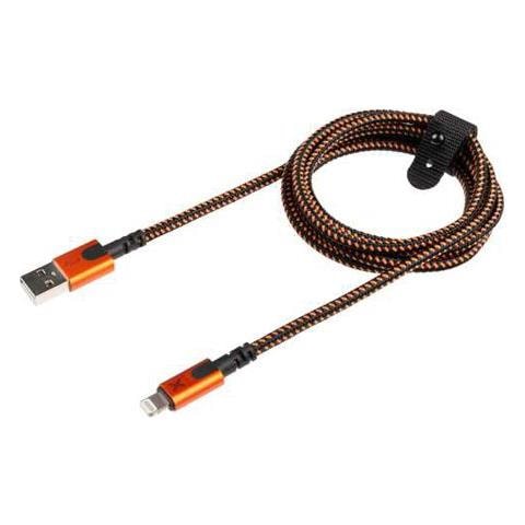 Cavo Xtreme Da Usb-a A Lightning - 1,5 M, Arancione - Foto 1