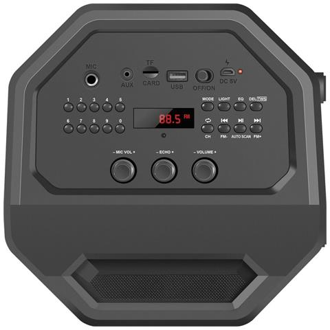 Altoparlante Bluetooth Portatile 65109 Nero 50 W - Foto 7